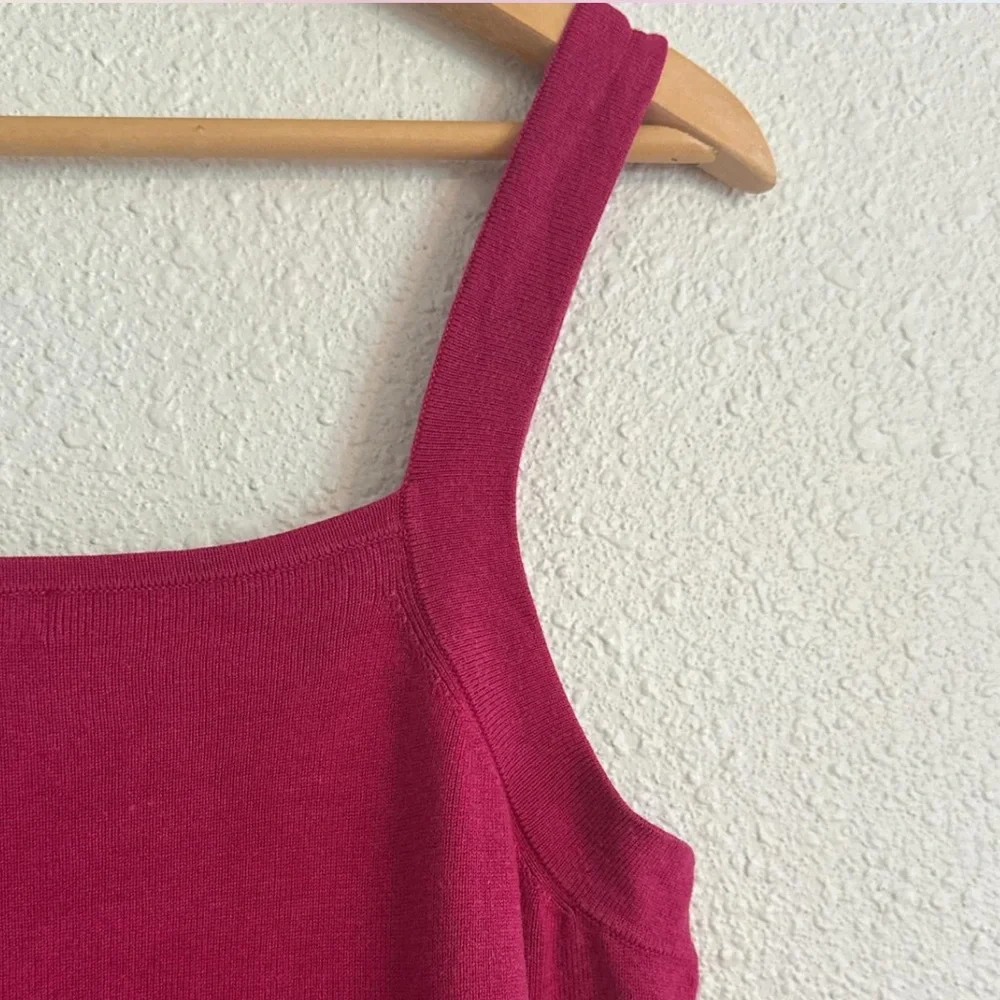 Sigrid Olsen Silk Blend Knit Tank Top - Picture 7 of 7